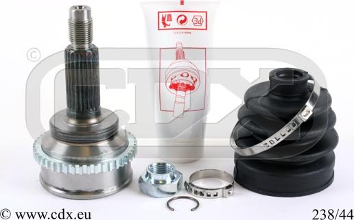 CDX 238/44 - Каре комплект, полуоска vvparts.bg