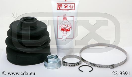 CDX 22-9391 - Маншон, полуоска vvparts.bg