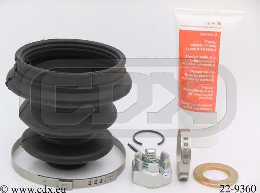 CDX 22-9360 - Маншон, полуоска vvparts.bg