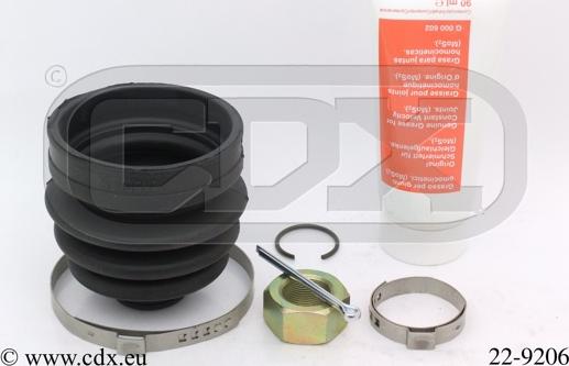 CDX 22-9206 - Маншон, полуоска vvparts.bg