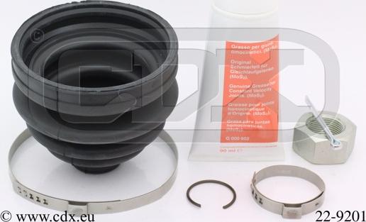 CDX 22-9201 - Маншон, полуоска vvparts.bg