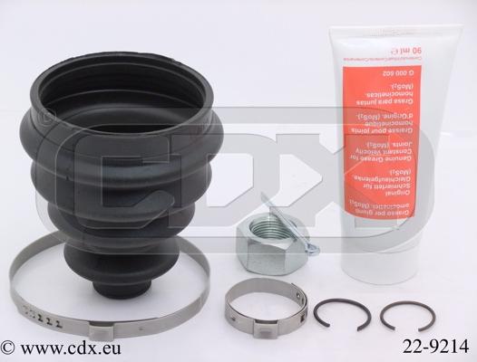 CDX 22-9214 - Маншон, полуоска vvparts.bg