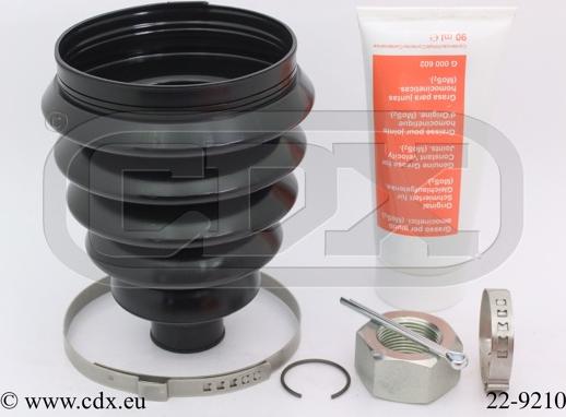 CDX 22-9210 - Маншон, полуоска vvparts.bg