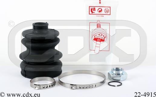 CDX 22-4915 - Маншон, полуоска vvparts.bg