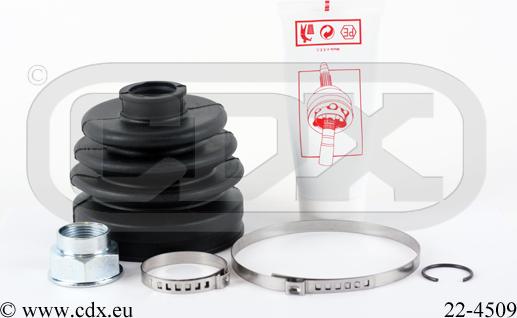 CDX 22-4509 - Маншон, полуоска vvparts.bg