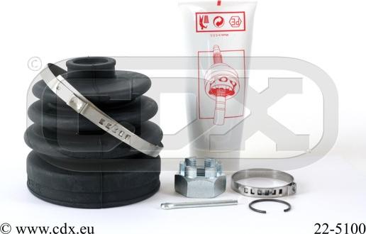 CDX 22-5100 - Маншон, полуоска vvparts.bg