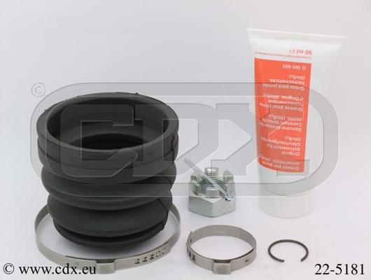 CDX 22-5181 - Маншон, полуоска vvparts.bg