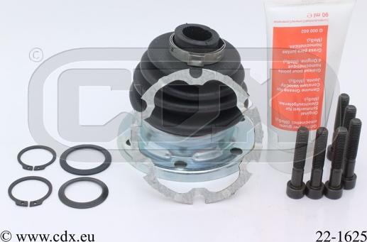 CDX 22-1625 - Маншон, полуоска vvparts.bg