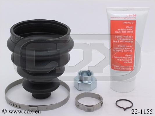 CDX 22-1155 - Маншон, полуоска vvparts.bg