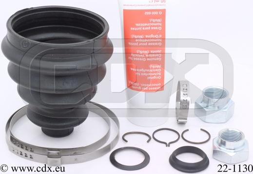 CDX 22-1130 - Маншон, полуоска vvparts.bg