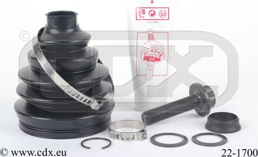 CDX 22-1700 - Маншон, полуоска vvparts.bg