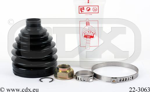 CDX 22-3063 - Маншон, полуоска vvparts.bg