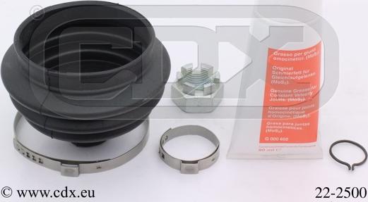 CDX 22-2500 - Маншон, полуоска vvparts.bg