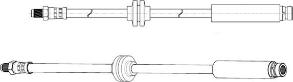 CEF 514558 - Спирачен маркуч vvparts.bg