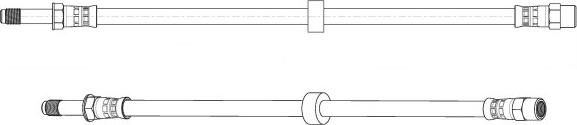 CEF 514619 - Спирачен маркуч vvparts.bg