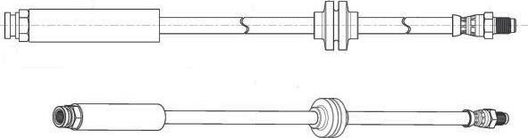 CEF 514802 - Спирачен маркуч vvparts.bg