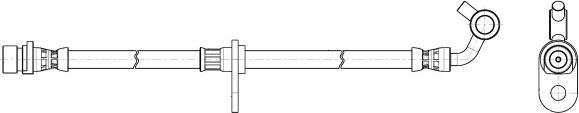 CEF 515119 - Спирачен маркуч vvparts.bg