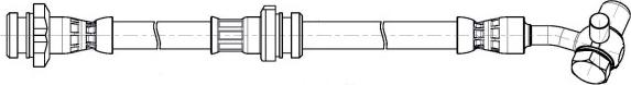 CEF 515316 - Спирачен маркуч vvparts.bg