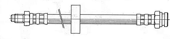 CEF 516717 - Спирачен маркуч vvparts.bg