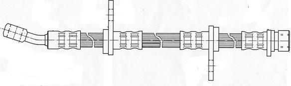 CEF 510900 - Спирачен маркуч vvparts.bg