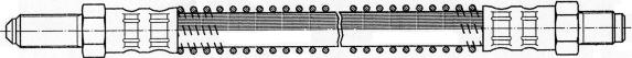 CEF 510488 - Спирачен маркуч vvparts.bg