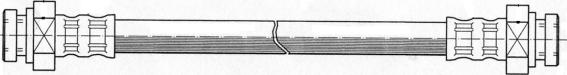 CEF 510593 - Спирачен маркуч vvparts.bg