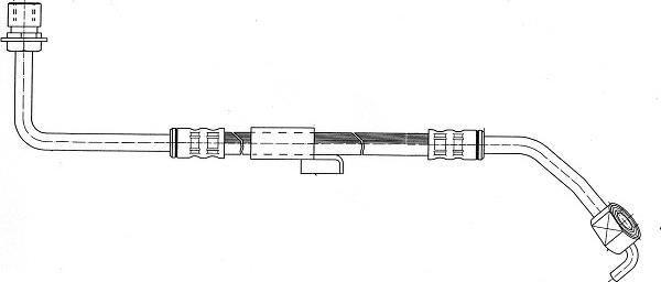 CEF 510546 - Спирачен маркуч vvparts.bg