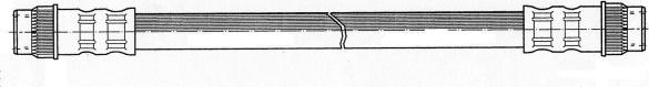 CEF 510905 - Спирачен маркуч vvparts.bg