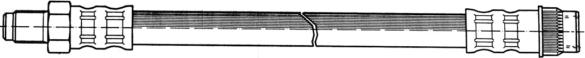 CEF 511021 - Спирачен маркуч vvparts.bg