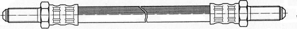 CEF 510111 - Спирачен маркуч vvparts.bg