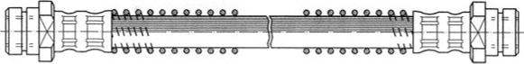 CEF 510153 - Спирачен маркуч vvparts.bg