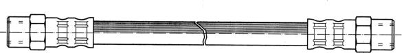 CEF 510138 - Спирачен маркуч vvparts.bg