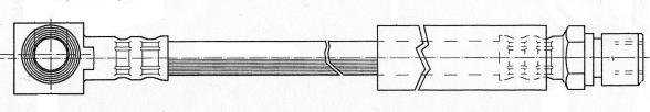 CEF 510861 - Спирачен маркуч vvparts.bg