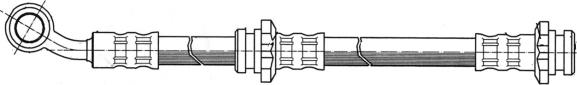 CEF 510876 - Спирачен маркуч vvparts.bg