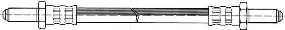 CEF 516 850 - Спирачен маркуч vvparts.bg