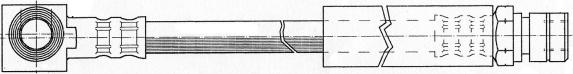 CEF 510374 - Спирачен маркуч vvparts.bg