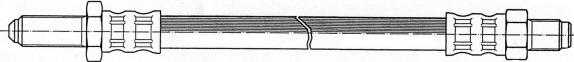 CEF 510248 - Спирачен маркуч vvparts.bg