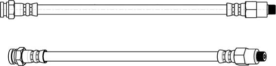 CEF 510228 - Спирачен маркуч vvparts.bg