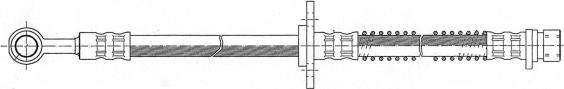 CEF 510760 - Спирачен маркуч vvparts.bg