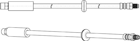 CEF 510762 - Спирачен маркуч vvparts.bg