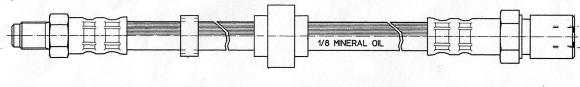 CEF 510711 - Спирачен маркуч vvparts.bg