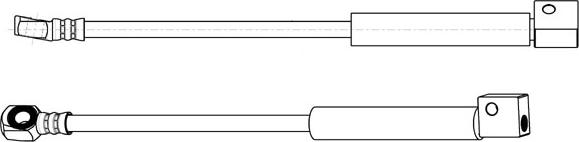 CEF 510733 - Спирачен маркуч vvparts.bg