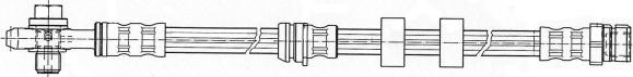 CEF 511944 - Спирачен маркуч vvparts.bg