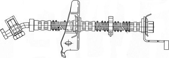 CEF 511914 - Спирачен маркуч vvparts.bg