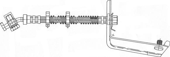 CEF 511917 - Спирачен маркуч vvparts.bg