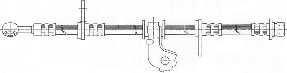 CEF 511445 - Спирачен маркуч vvparts.bg