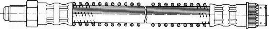 CEF 511400 - Спирачен маркуч vvparts.bg