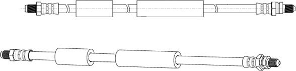 CEF 511562 - Спирачен маркуч vvparts.bg