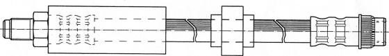 CEF 511536 - Спирачен маркуч vvparts.bg