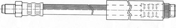 CEF 511537 - Спирачен маркуч vvparts.bg